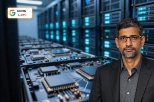 Alphabet AI Chips in advanced cloud data center racks challenging Nvidia dominance