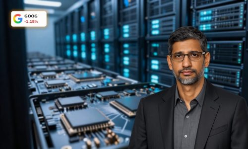 Alphabet AI Chips in advanced cloud data center racks challenging Nvidia dominance