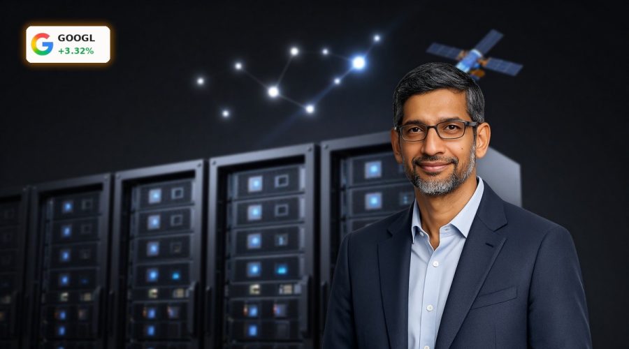 Google AI Strategy +3.3% Surge Puts Alphabet Near Records