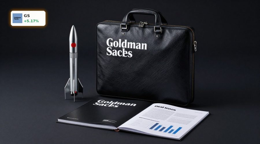 Goldman Sachs SpaceX IPO +5.2%: Stock Jumps on Lead Role