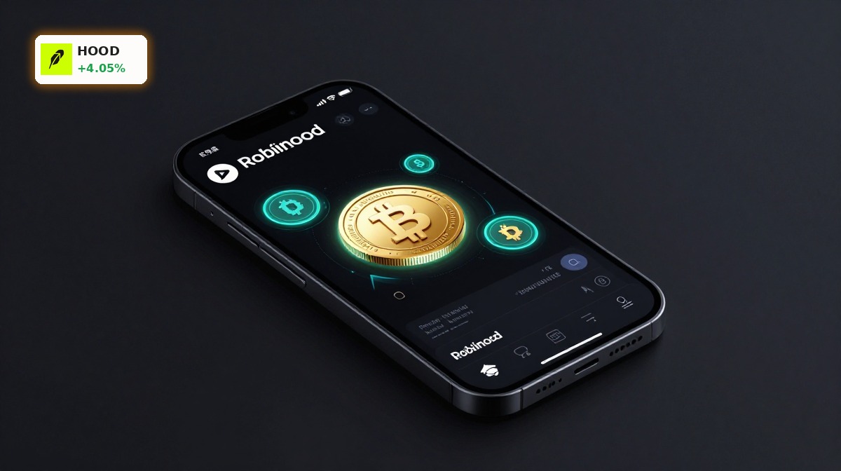 Robinhood Crypto Expansion +4% as HOOD Soars on Token Push
