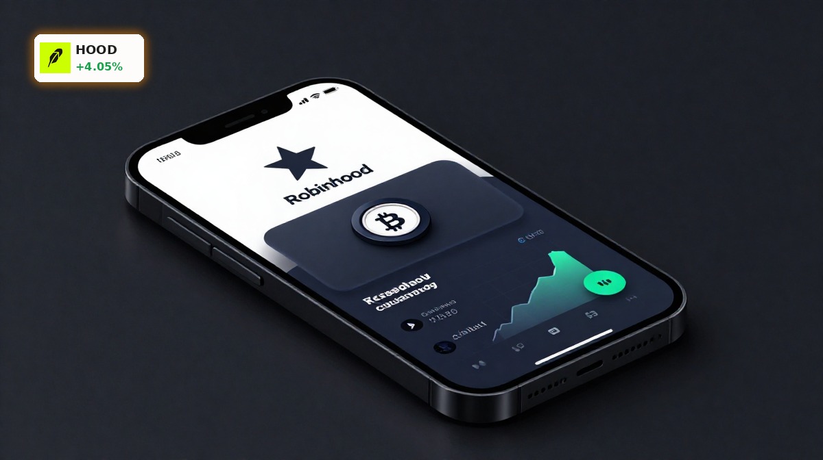 Robinhood Crypto +4% Surge Pushes HOOD to $117.29