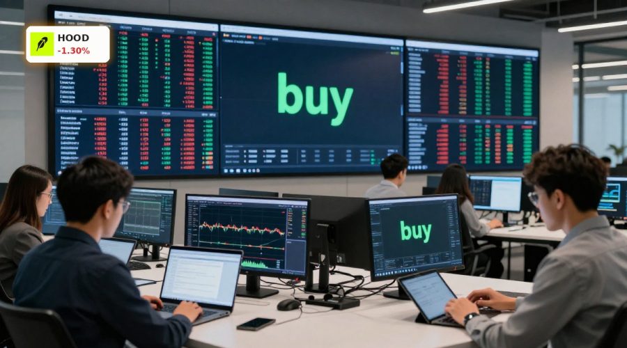 Fintech office analyzes Robinhood Buyback Program amid volatile crypto and stock markets