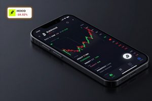 Robinhood Earnings reaction with HOOD stock and crypto trading app under pressure