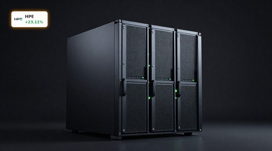 Hewlett Packard Enterprise Earnings Send HPE Up 23%