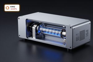 IonQ Earnings spotlight trapped-ion quantum computer hardware after record revenue and backlog drove investor focus
