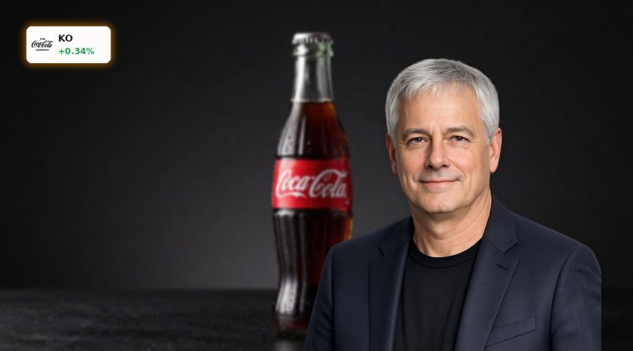 Coca-Cola Dividend symbolized by premium Coke bottle and can highlighting income stability