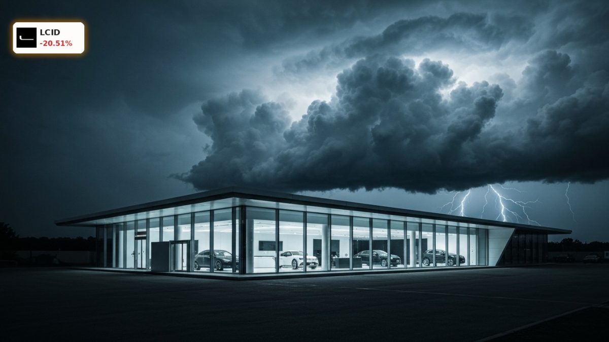 Lucid Bankruptcy Rumors: Stock Plunges -20.5% Amid Cash Burn Fears
