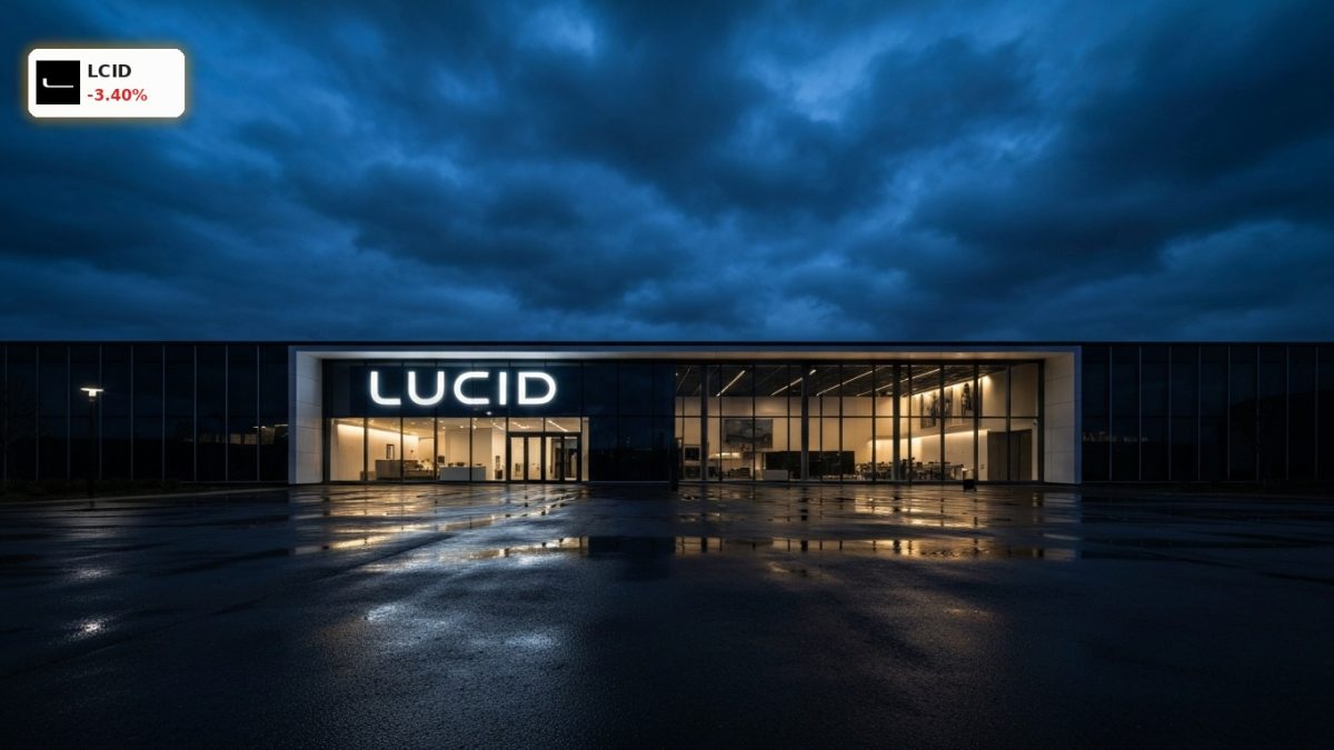 Lucid Financials: Stock Drops -3.4% as Cash Burn Worries Deepen