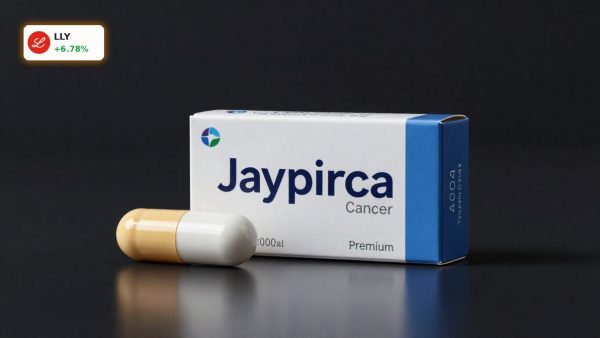 Eli Lilly Jaypirca Approval highlighted with premium cancer drug packaging for CLL treatment