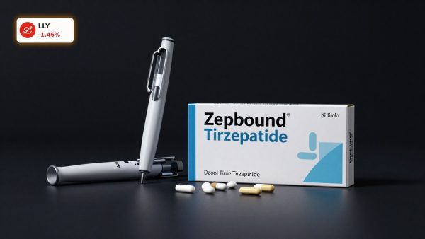Eli Lilly Medicare Obesity focus on Zepbound pen and oral tirzepatide in premium pharmaceutical product display