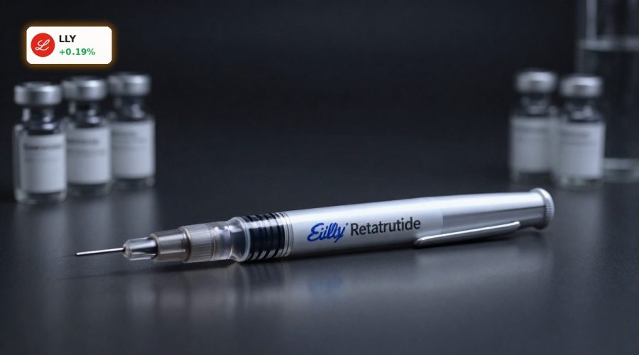 Eli Lilly Retatrutide injection pen symbolizing triple-agonist diabetes and obesity treatment boom