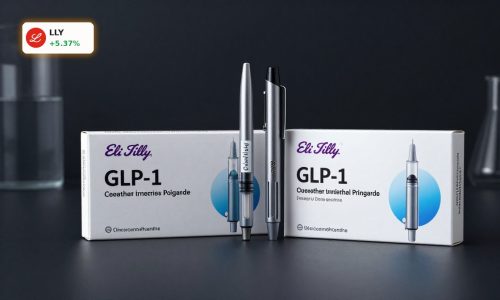 Eli Lilly LillyDirect GLP-1 medication pens and packaging representing expanded digital obesity care access