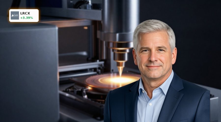 Lam Research Analysis featuring advanced chip equipment supporting AI-driven semiconductor demand