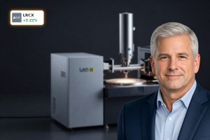 Lam Research Ethics highlighted by premium wafer fabrication tool in clean, high-tech setting