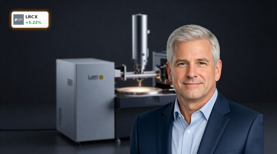 Lam Research Ethics highlighted by premium wafer fabrication tool in clean, high-tech setting