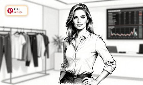 Lululemon CEO Heidi O’Neill in an editorial portrait amid stock volatility