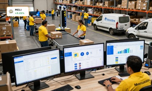 MercadoLibre Strategy logistics hub and fintech operations illustrating growth and margin pressure