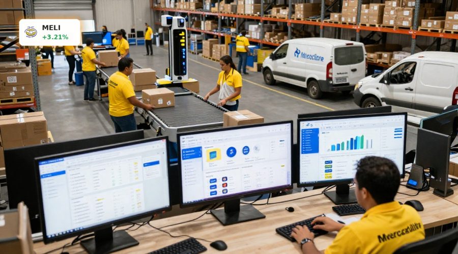 MercadoLibre Strategy logistics hub and fintech operations illustrating growth and margin pressure