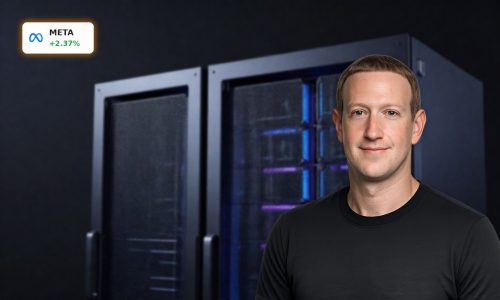 High-end data center servers symbolizing Meta AI Infrastructure expansion