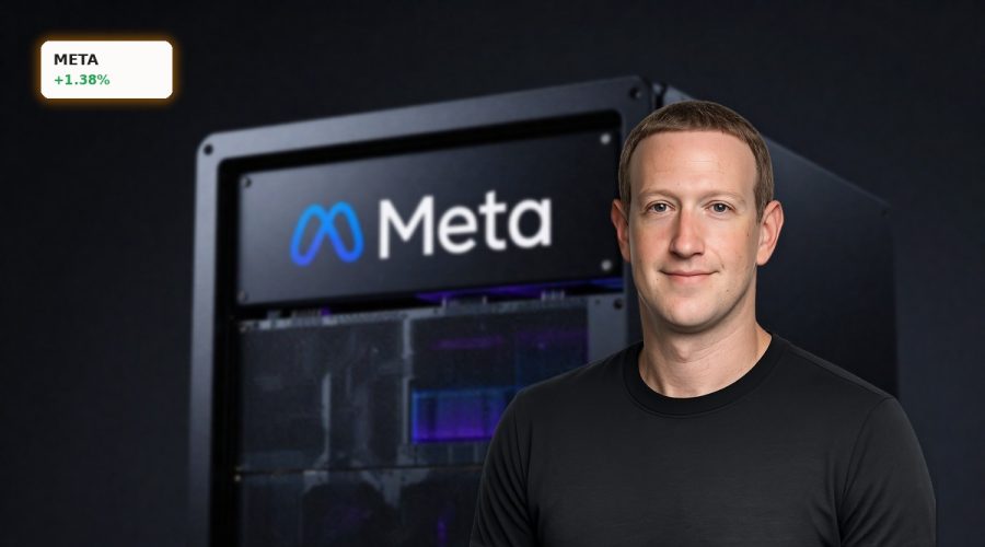 High-end Meta AI Regulation data center servers under dramatic light