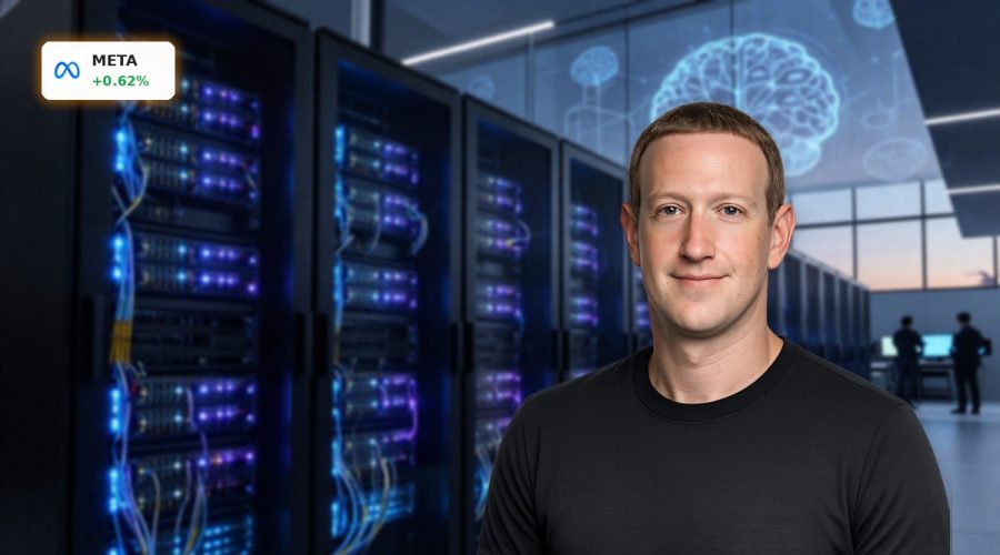 High-end AI data center symbolizing Meta AI Strategy and $21B CoreWeave investment