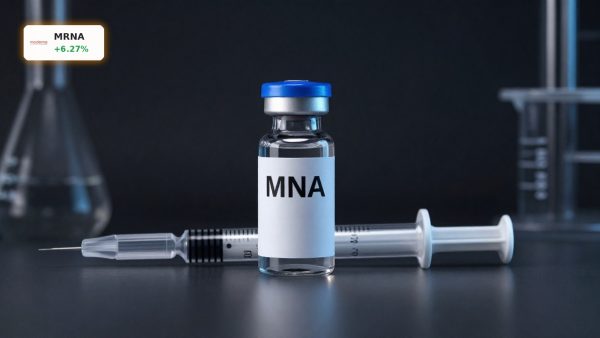 Moderna Restructuring highlighted by mRNA vaccine vial and syringe as FDA momentum lifts MRNA outlook