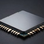 Marvell AI Boom custom AI accelerator and optical interconnect chips in premium dark product photo