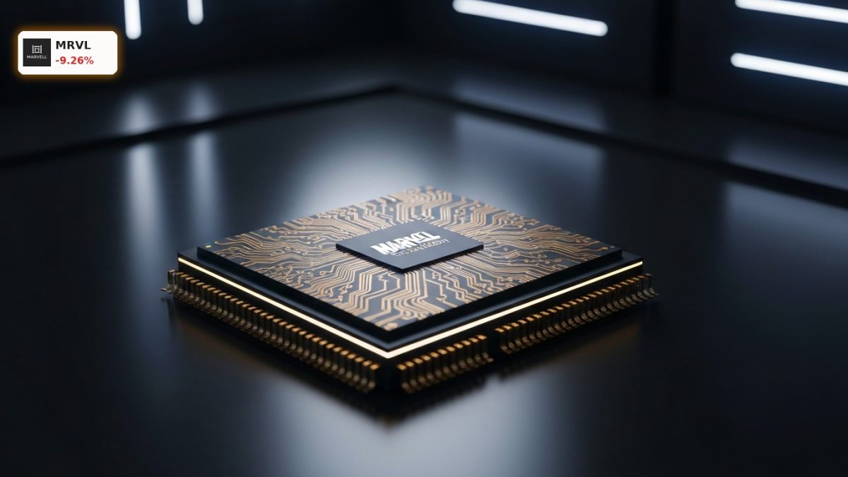 Marvell Technology AI Drops -9.3% as Semiconductor Sector Slumps