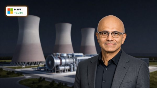Microsoft AI Strategy highlighted by AI data center and dedicated natural gas power infrastructure