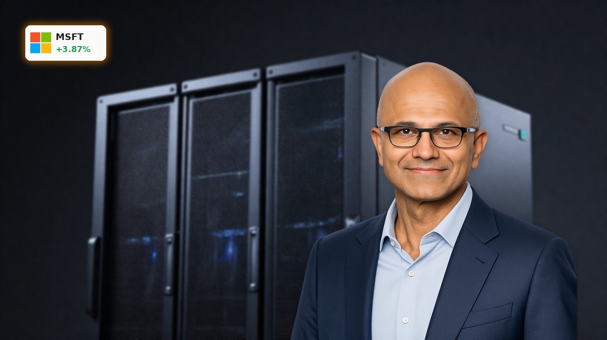 Microsoft AI Strategy +3.9% as Sovereign AI Push Accelerates