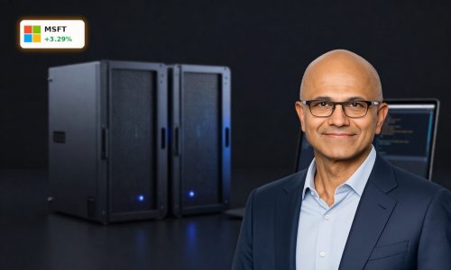 Microsoft AI Models concept with AI server hardware and coding tools ahead of Build conference