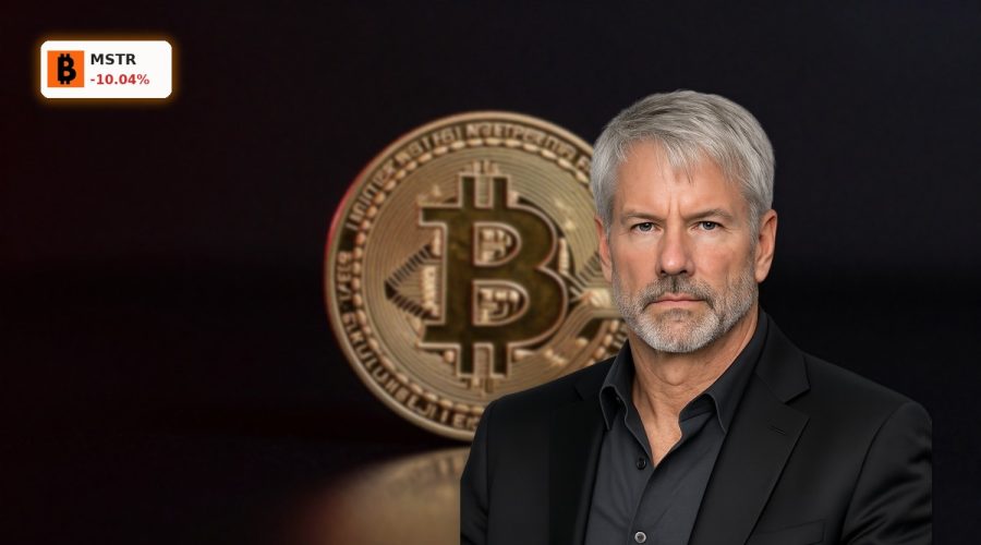 MicroStrategy Bitcoin Sale Sends MSTR Down 10% on Fears