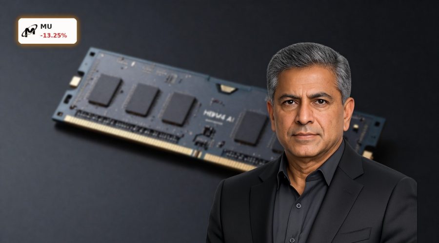 Micron HBM4 -13.3% Warning as AI Memory Battle Heats Up