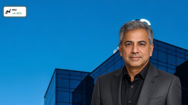 Micron Technology Earnings surge driven by AI memory demand at corporate headquarters.