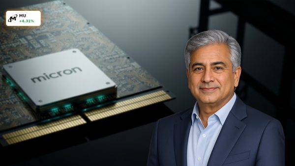 Micron Technology Earnings surge driven by high-bandwidth memory chips and AI hardware demand.