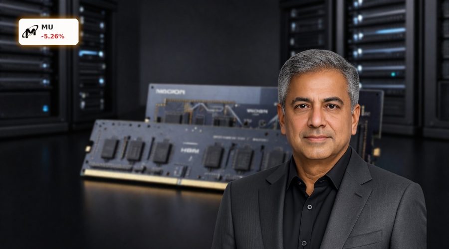 Micron Earnings boosted by AI demand shown with premium HBM and DRAM memory chips