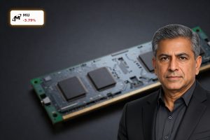 High-bandwidth memory chips powering AI data centers after strong Micron Earnings