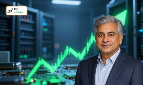 Micron Earnings rally illustrated by a sharp MU stock surge tied to AI memory demand