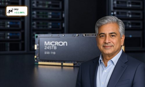 High-end data center SSD symbolizing Micron Record AI memory and storage boom
