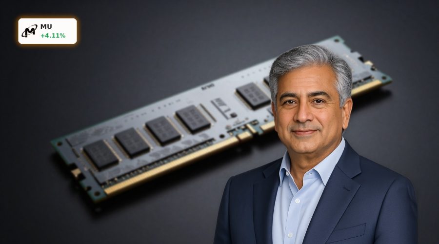 Micron Forecast +4.1% as AI Memory Boom Lifts MU Outlook
