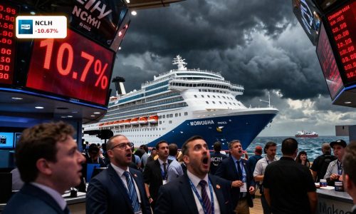 Norwegian Cruise Line Forecast cut as NCLH stock plunges 10.7% amid fuel and geopolitical risks