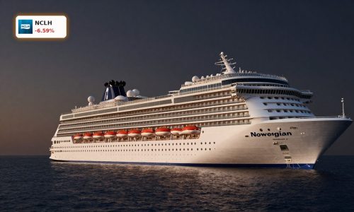 Norwegian Cruise Line ship at dusk symbolizing mixed Norwegian Cruise Line Earnings outlook