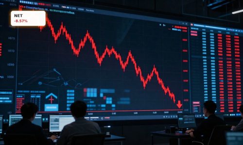 Cloudflare AI Strategy under pressure as NET stock shows sharp intraday selloff