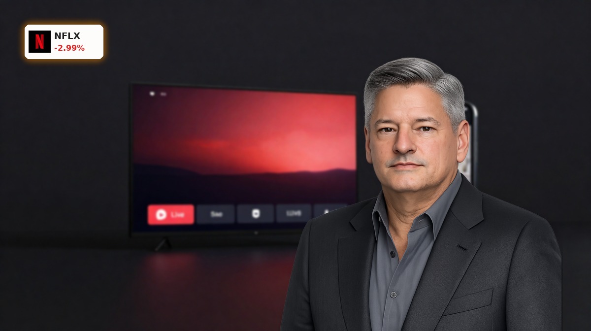 Netflix Strategy -3%: Live TV Pivot Raises New Risks