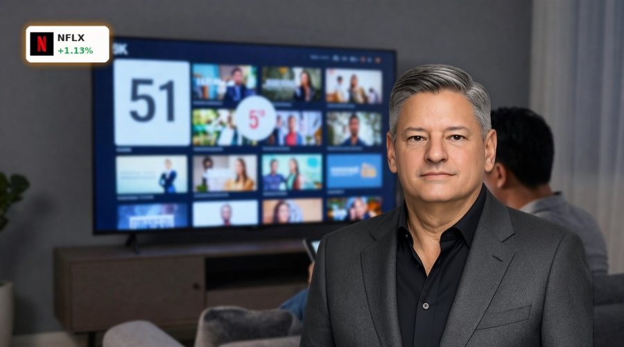 Living room scene of viewers weighing Netflix Price Increase against premium streaming content on TV