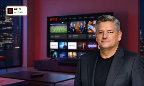 Home streaming setup symbolizing Netflix Advertising growth and premium ad-supported video.