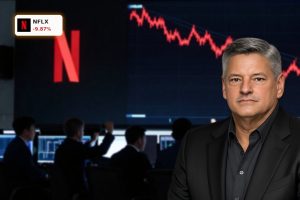 Netflix Earnings spark nearly 10% stock plunge after weak guidance and leadership shift