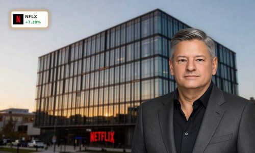 Netflix Merger fallout reflected at modern Netflix HQ as investors drive NFLX stock higher