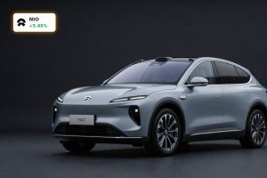 Premium NIO SUV under dramatic lighting symbolizing NIO Strategy profit pivot and China EV growth